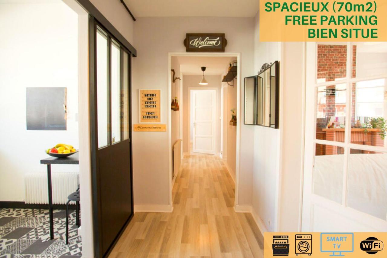 #Lindustriochampetre Free Parking, Bien Situe, Spacieux, Proche Clinique Rouen Exteriör bild