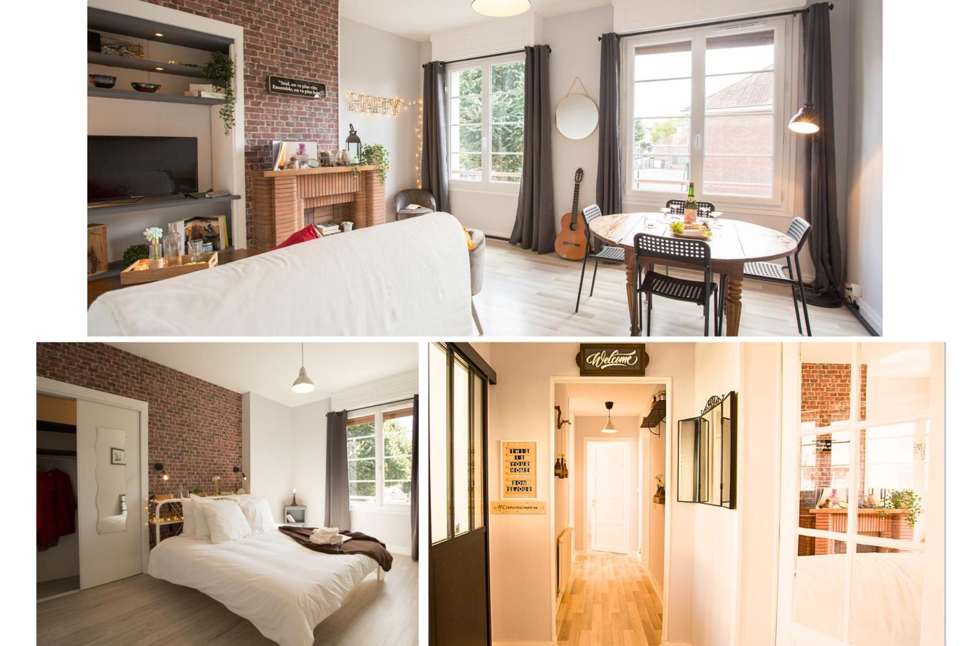 #Lindustriochampetre Free Parking, Bien Situe, Spacieux, Proche Clinique Rouen Exteriör bild
